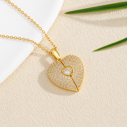 Personalized Soulmate Heart Pendant