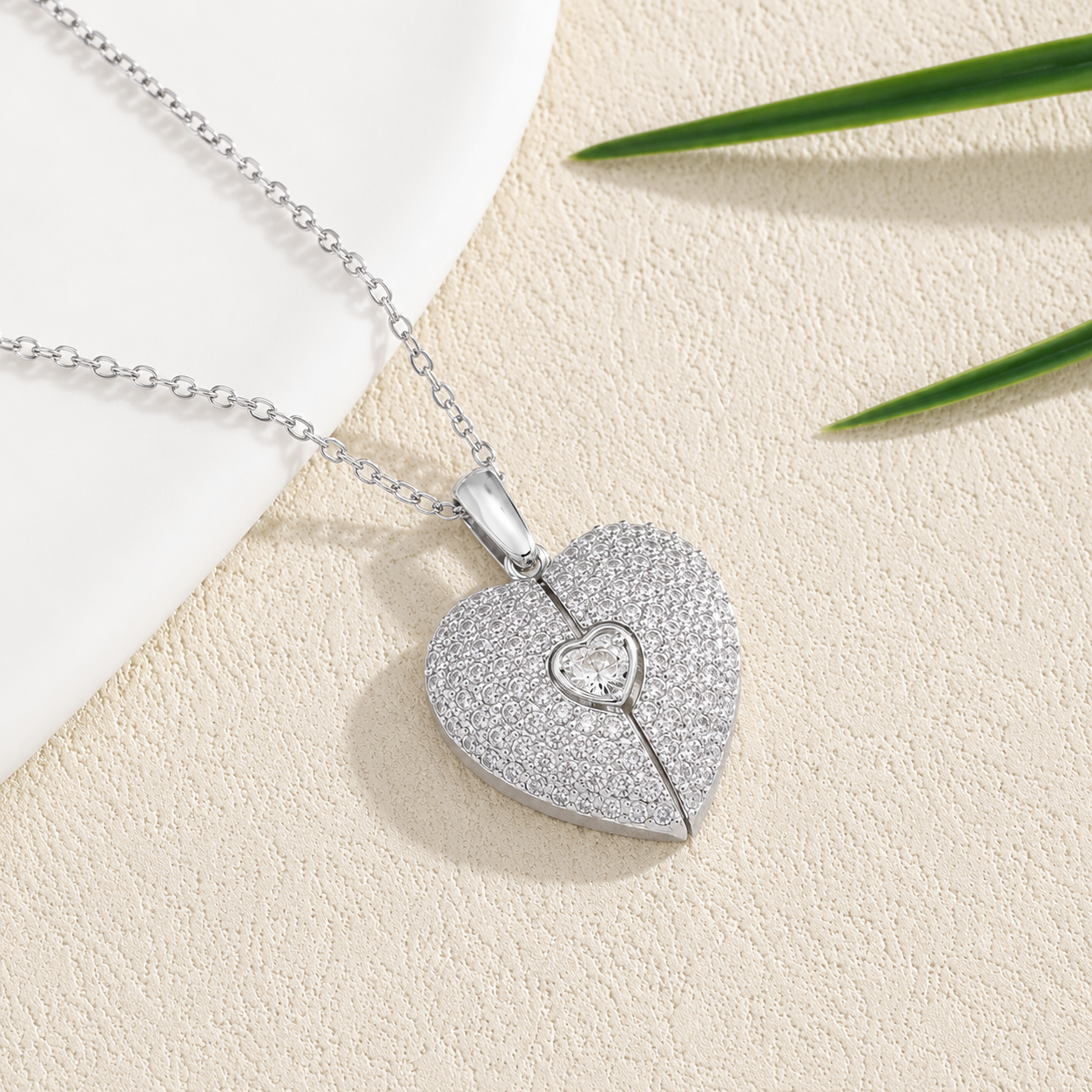 Personalized Soulmate Heart Pendant