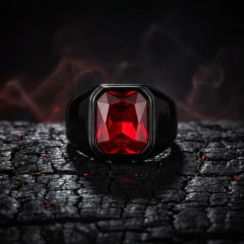 Ancient Greek - Red Turkish Ring