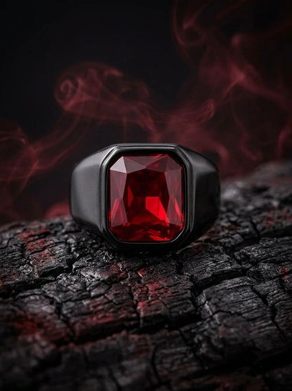 Ancient Greek - Red Turkish Ring