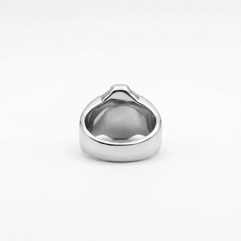 Nabest Stainless Onyx Black Gemstone Ring