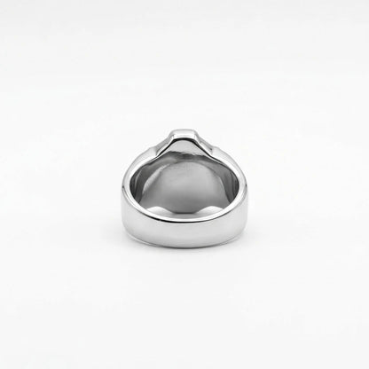 Nabest Stainless Onyx Black Gemstone Ring