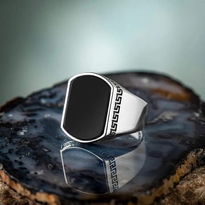 CLASSIC BLACK ONYX TURKISH RING