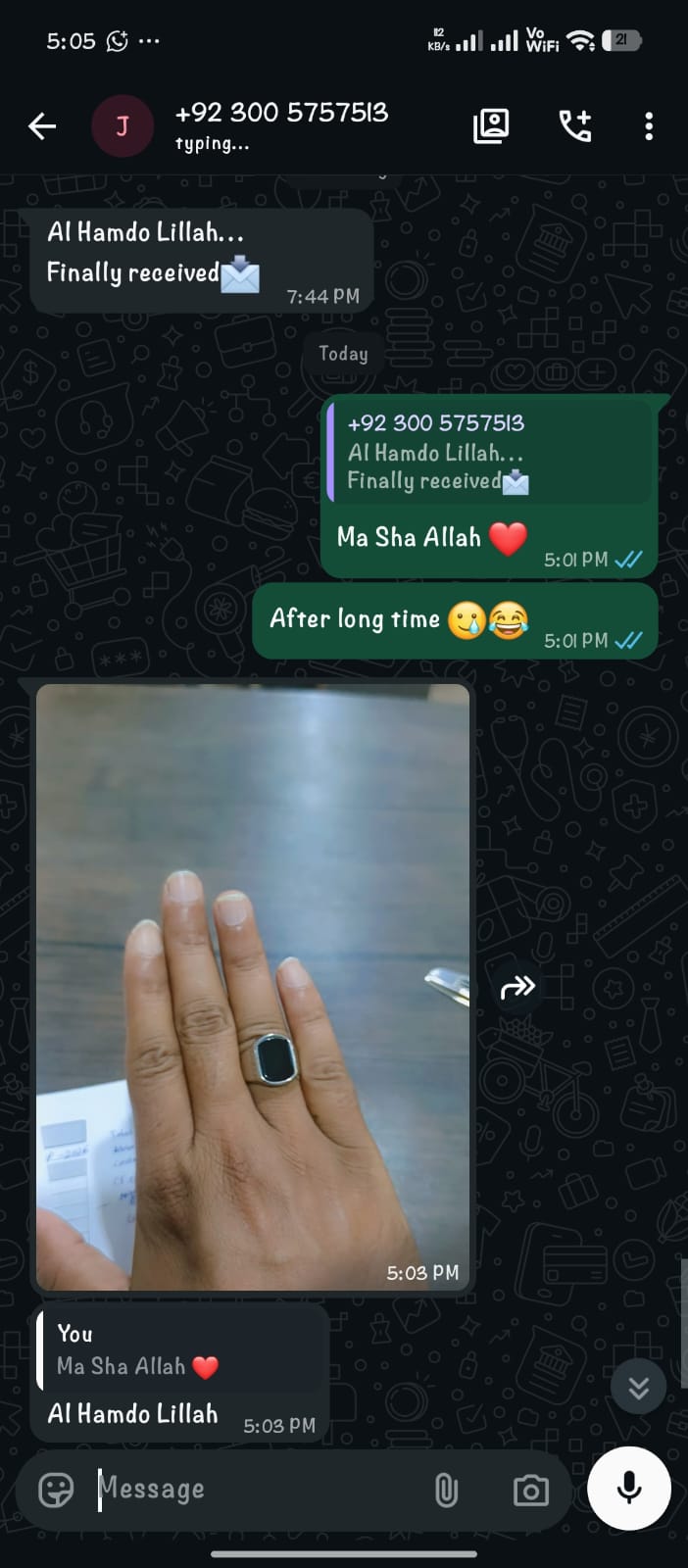 Customer review