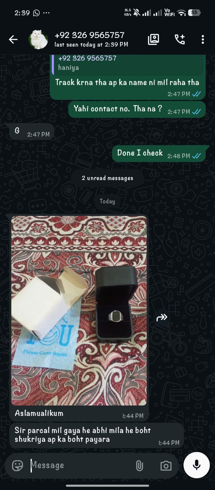 Customer review