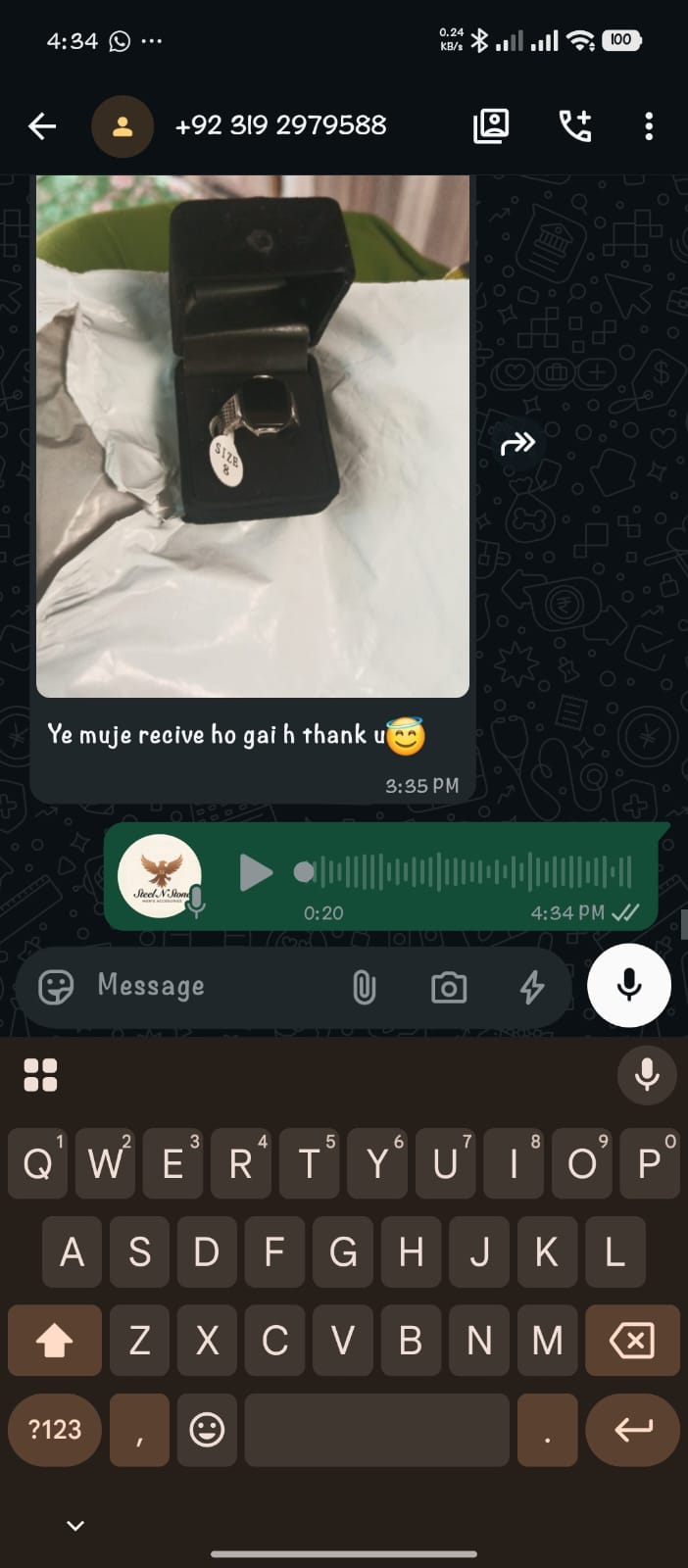 Customer review