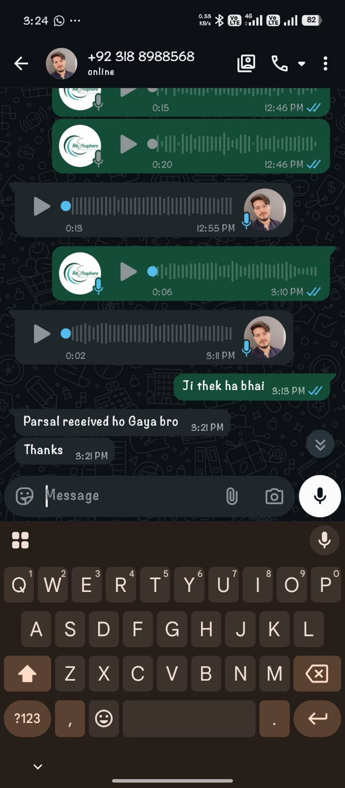 Customer review