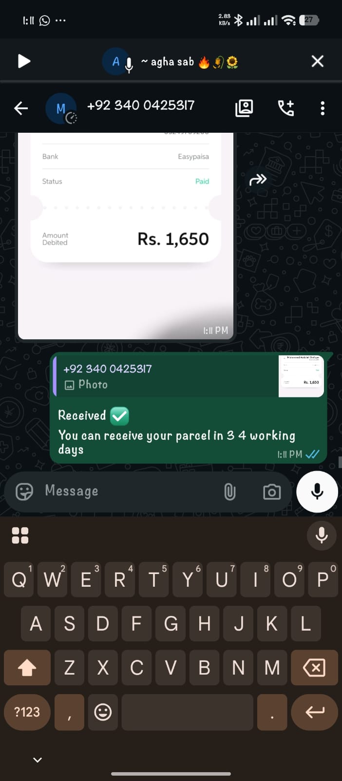 Customer review