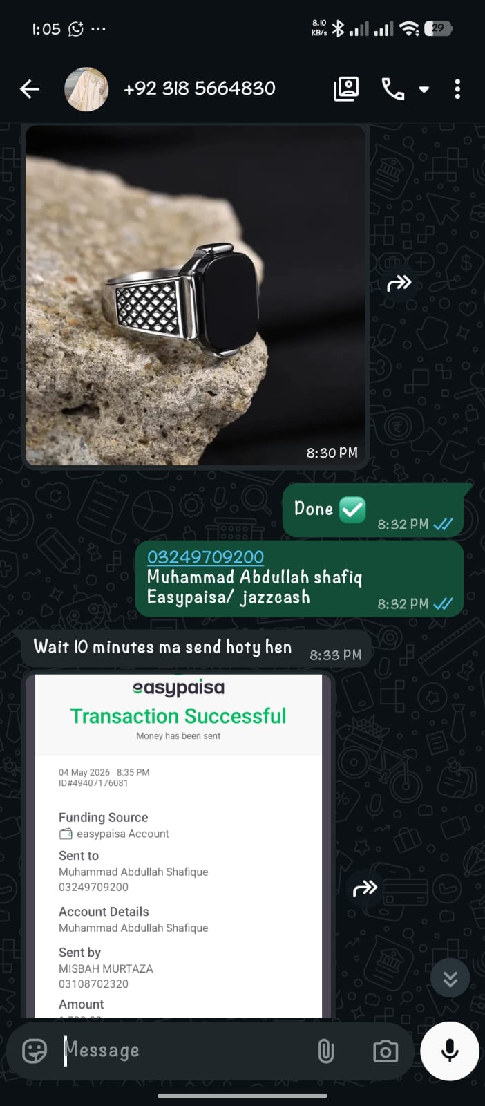 Customer review