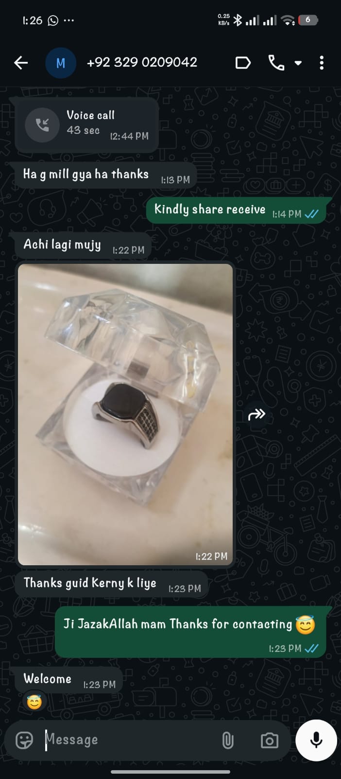 Customer review