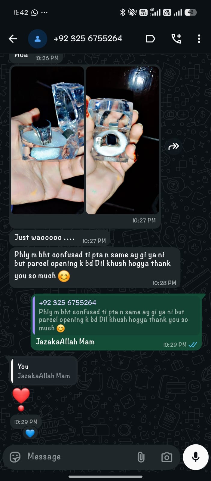 Customer review
