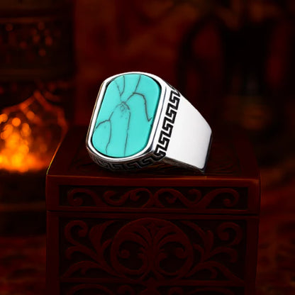 Feroza Onyx Turkish Ring